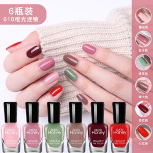 Six nailpolish set